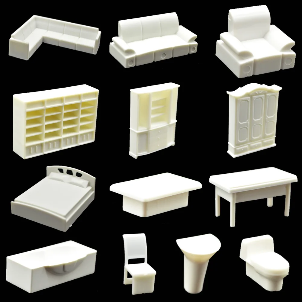 MiniatureScale150ModelingIndoorFurnituresDisplayIntheRoomDIY