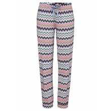 Женские зимние штаны для сна, свободные штаны с эластичной резинкой на талии, полосатые штаны с принтом, женская теплая Домашняя одежда, штаны