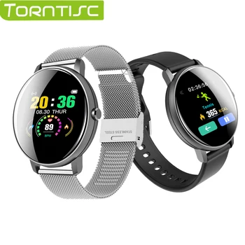 

Torntisc P8 Heart Rate Blood Pressure Oxygen Detection Smart Watch Men and Women Full Touch IP67 Waterproof Sports SmartWatch