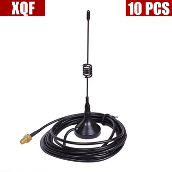 

10PCS Mini SMA-F Magnetic Car Antenna Dual Band VHF/UHF 136-430MHz for UV-5R UV-5RA UV-5RE UV-B5 UV-82 BF-888S Two Way Radio