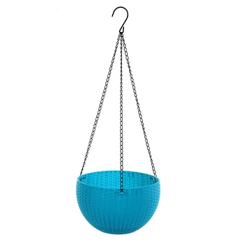 

Hanging Flowers Plants Resin Pots Basket Planter Holder Home Garden Decorations