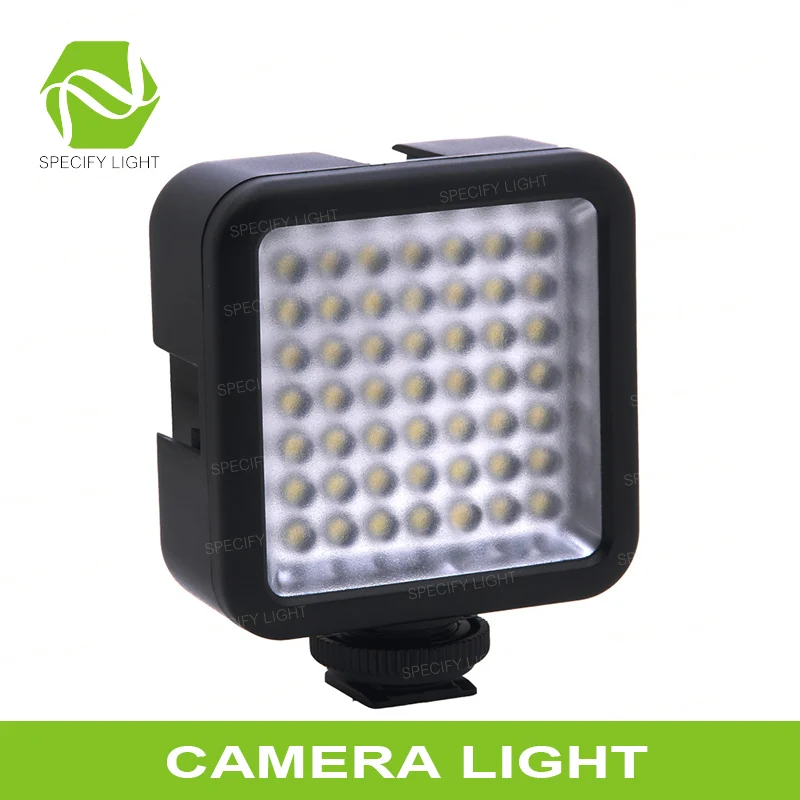 

5.5W 49 LED Beads Video Light Lamp Studio Photo Wedding Party Fill-in Light for Canon Nikon Gopro DSLR Camera Dimmer Video Light