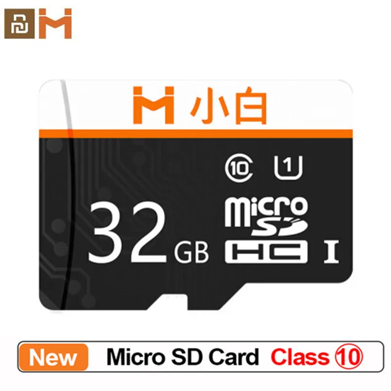 Youpin Xiaobai Micro SD Card 32G 95MBS Class 10 Memory Card Micro TF Flash Card for Laptop Phone Camera Recorder