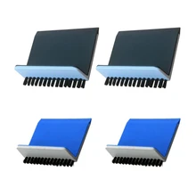 

4 Pack Multipurpose Kitchen Sink Squeegee Cleaner and Countertop Brush Wiper - Kitchen Cleaning Vegetable Brush Wiper