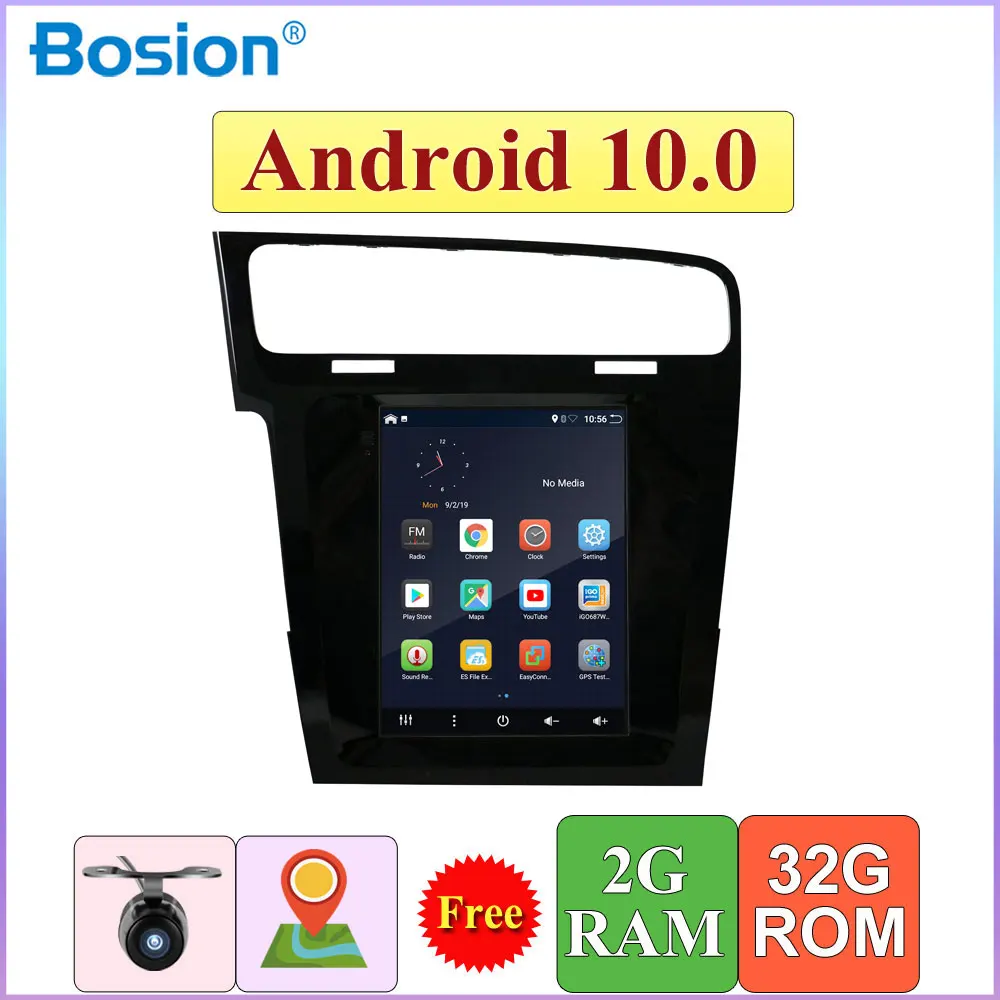 Android 10 автомобильный Радио мультимедийный плеер для Volkswagen GOLF 7 2013-2016 GPS 2 din GPS навигация вертикальный экран Bluetooth AUX Android 10 автомобильный Радио мультимедийный плеер для Volkswagen GOLF 7 2013-2016 GPS 2 din GPS навигация вертикальный экран Bluetooth AUX
