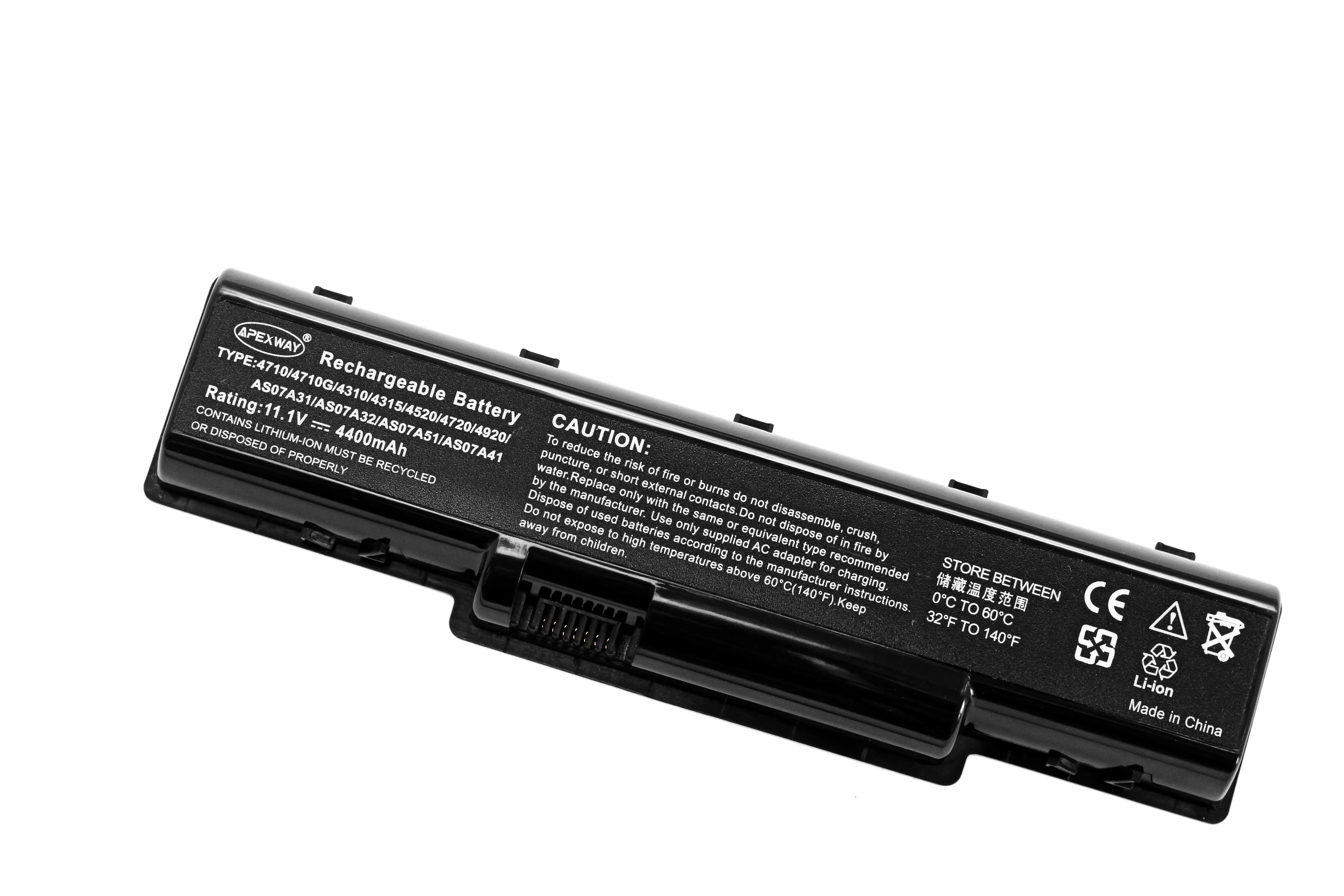 ApexWay ноутбук Батарея для acer AK.006BT. 020 AK.006BT. 025 As07a51 AS07A31 AS07A32 AS07A41 S07A51 AS07A52 AS07A71 AS07A72 AS09A61