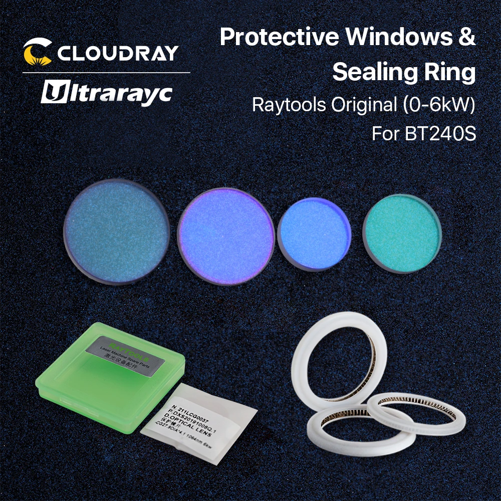 Ultrarayc Raytools оригинальный защитный объектив для Windows 27 9*4 1 мм и 24 9*1 5 BT240S расходные
