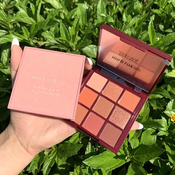

Red Velvet Honey Eye Shadow Tray Pearl Matte Nine-color Waterproof Long-lasting Eye Shadow Palette Eye Shadow