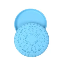 

New Pet Dog Toys Bowl Flying Discs Feeding Training Multifunctional Interactive Throwing Toys Game Playing Pet Supplies Dropship