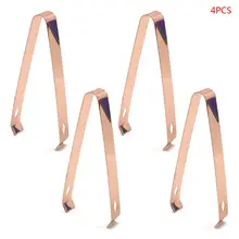 Новые 4 шт. щипцы для сахара из нержавеющей стали ледяной бар буфет барбекю салат клип