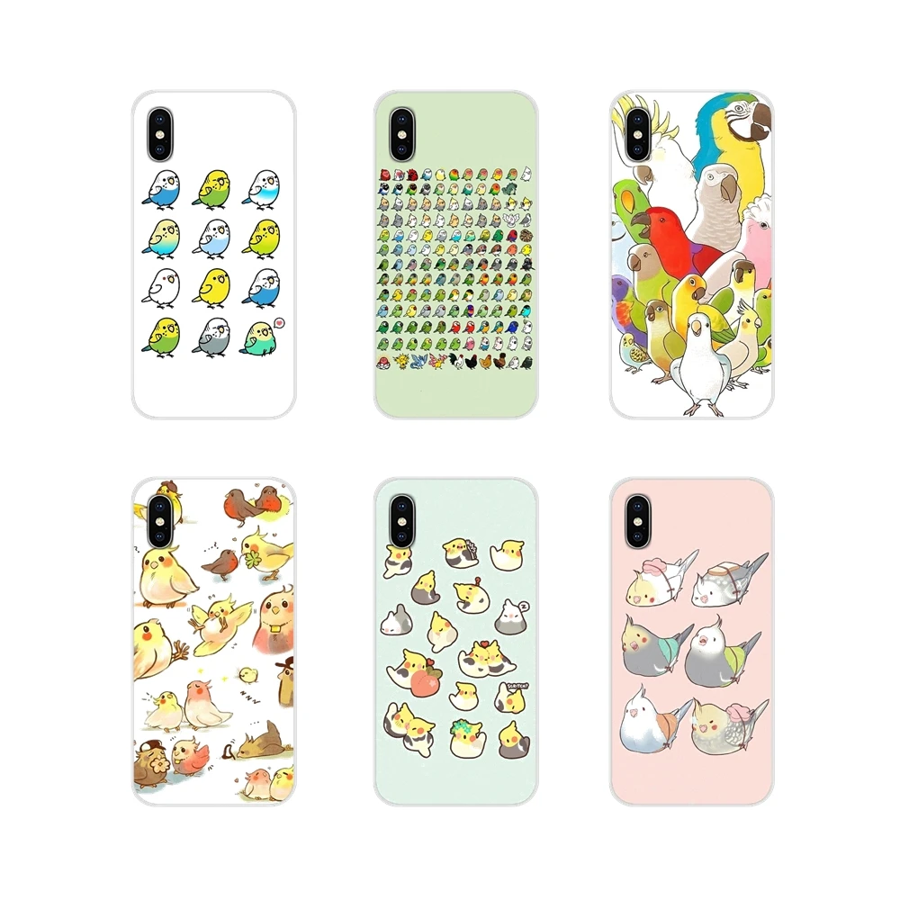 For Huawei Y5 Y6 Y7 Y9 Prime Pro GR3 GR5 2017 2018 2019 Y3II Y5II Y6II Chubby Cockatie Accessories Phone Shell Covers | Мобильные
