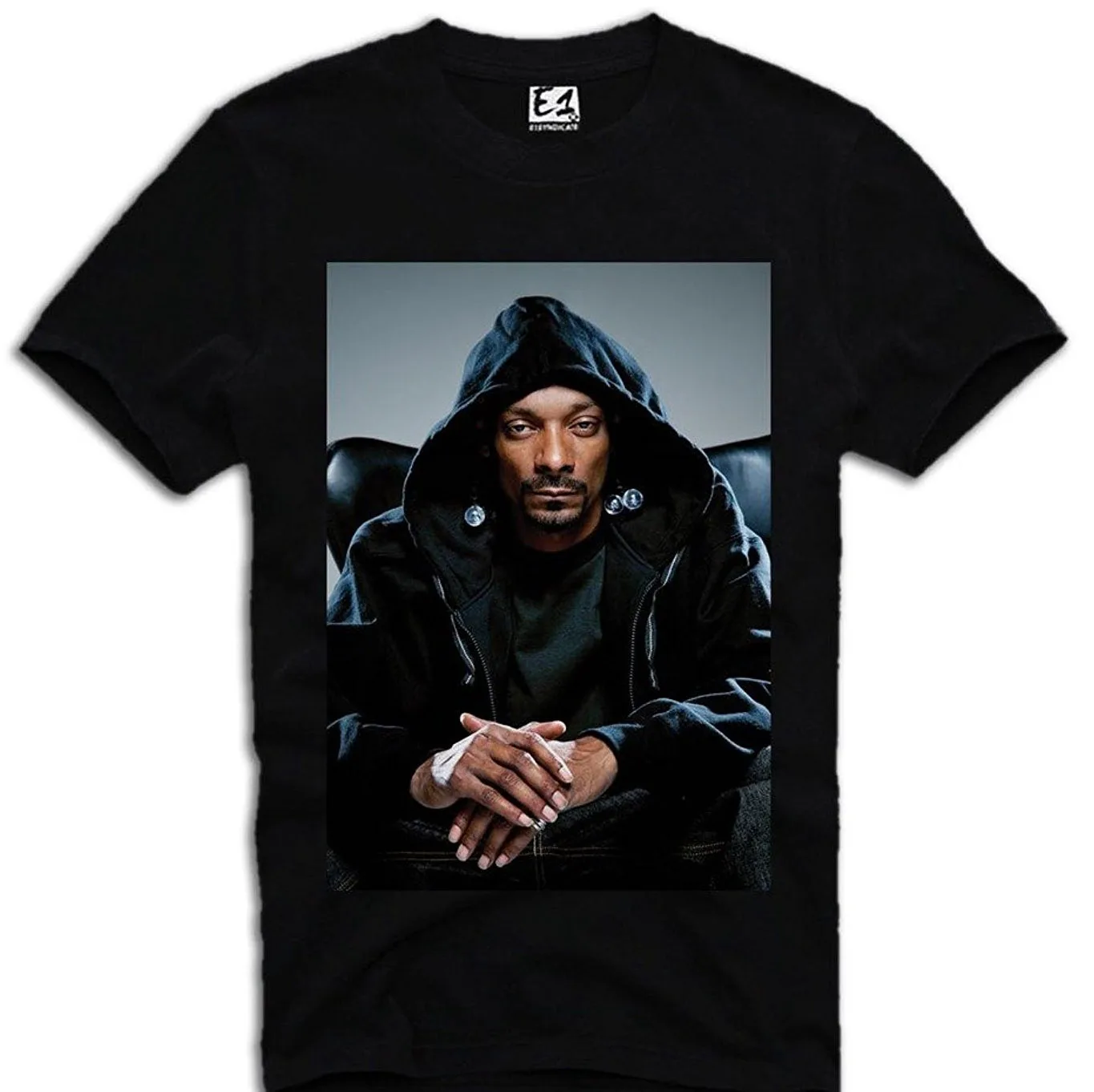 Футболка дизайнерский Базовый Топ Snoop Dog Wiz Khalifa регги-раста сорняк Черный Sz S Xl |