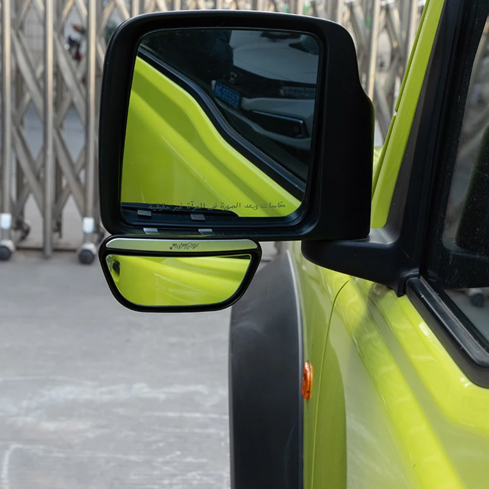 Blind Spot Mirror for Jimny Jeep Wrangler JL JK TJ 1997-Car Reverse Wide Angle Convex Rear View Mirror Auxiliary Accessory blind spot mirror wide angle mirror