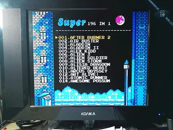 

Classial 16 bit game card 196 in 1 multi games For PAL and NTSC For Sega Mega Drive