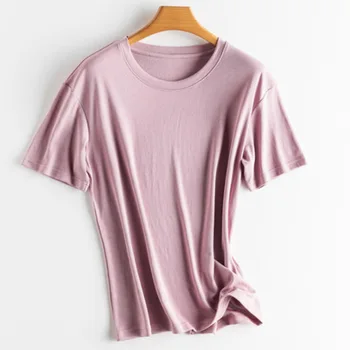 

Summer 2020 short t shirt Women sleeve Top Garment Blue