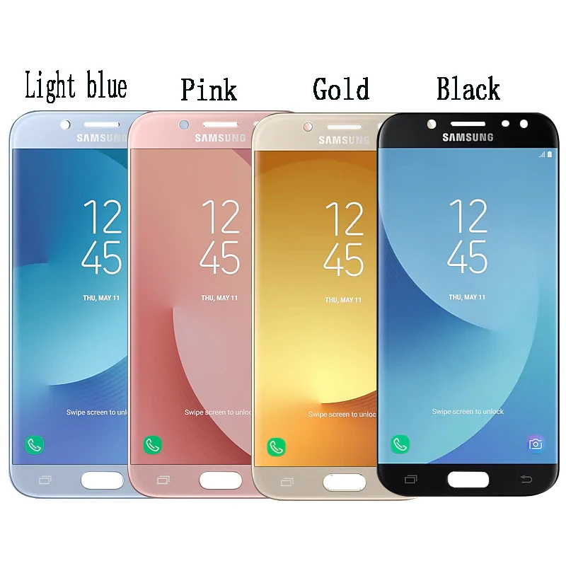 100% оригинал 5 &quotSuper AMOLED J730 сенсорный ЖК дисплей для SAMSUNG Galaxy J7 Pro 2017 J730F дигитайзер в