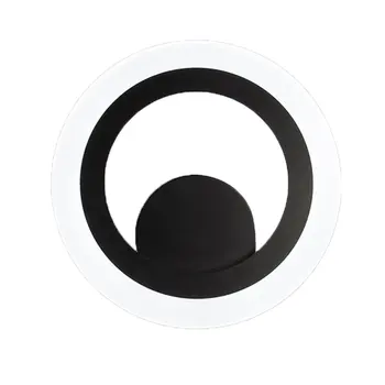 

Round Shape Hollow Out Acrylic Wall Light Led Indoor Wall Lamps Led Wall Sconce Lamp for Bedroom Living Room Stair Drop Shipping