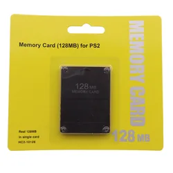 High-Capacity Memory Expansion Cards for Gaming Consoles - Black Wholesale (128MB)