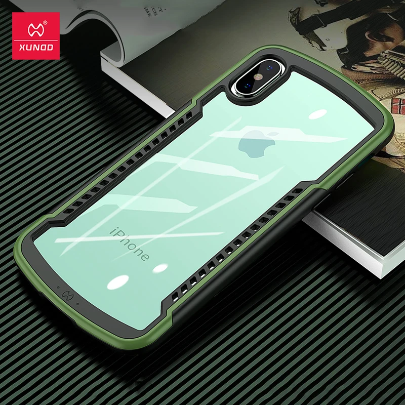 Чехол Xundd для iPhone X XS защитный чехол с защитой от падения противоударный телефона бампер XR|Бамперы| |