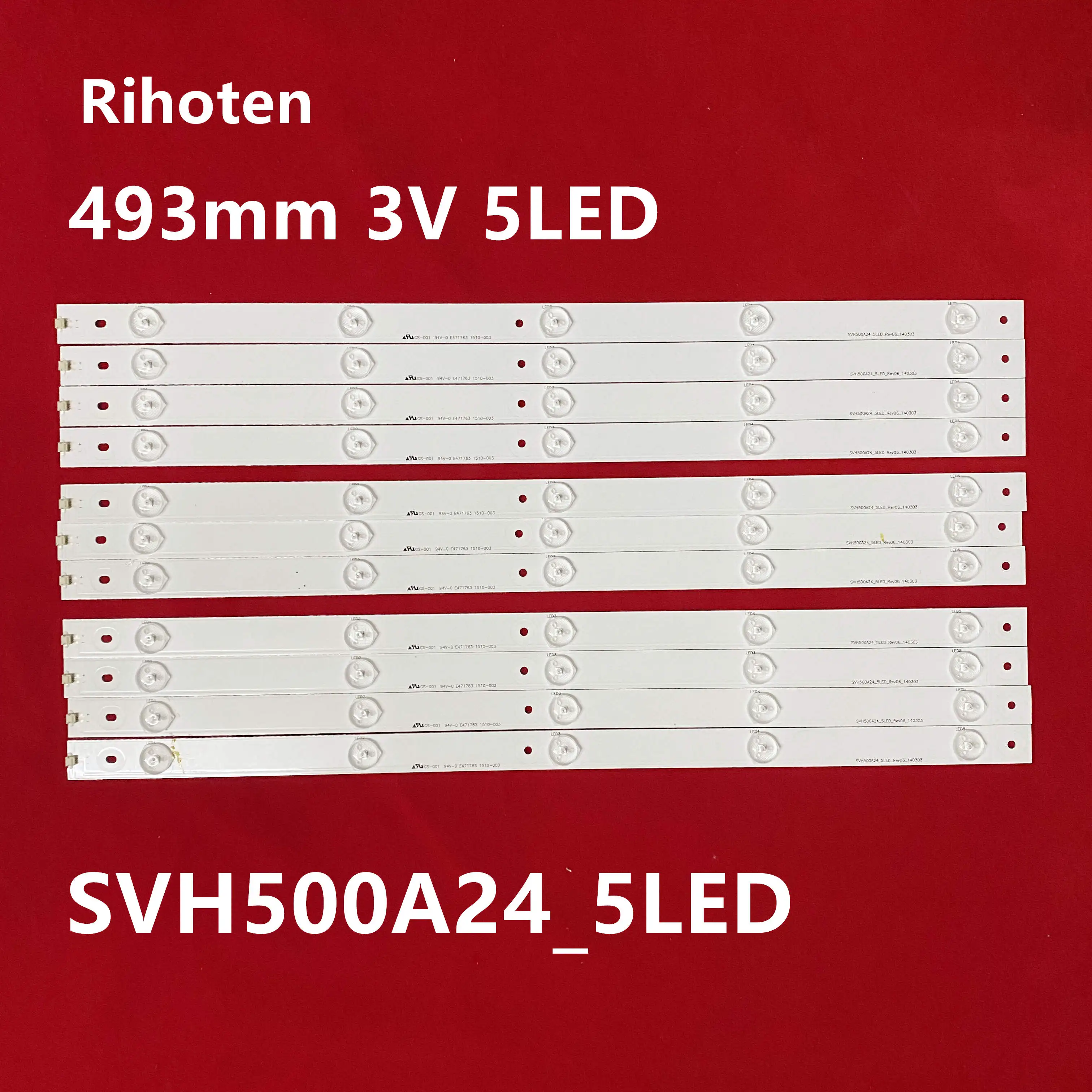 Светодиодная лента для подсветки 5 ламп Hisense 50 &quotTV HD500DF-B53 50H5GB 50H4C 50H5C LC-50N5000U