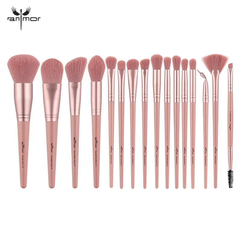 Buy Makeup-Brushes-Set Eyeliner Foundation-Powder Eyeshadow Synthetic-Hair Professional Anmor aVjmKNoMw