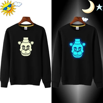 

LYTLM Five Nights At Freddys Sweatshirts Kids Funny Clothes Boys FNAF Hoodie for Kids Halloween Children Costumes Horror Jacket