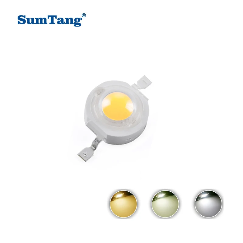 

50PCS/Lot LED Chips 3V Epistar 33mil 120-130LM 350mA 1W High Power LED Chip For Streetlight, Floodlight, Spotlight