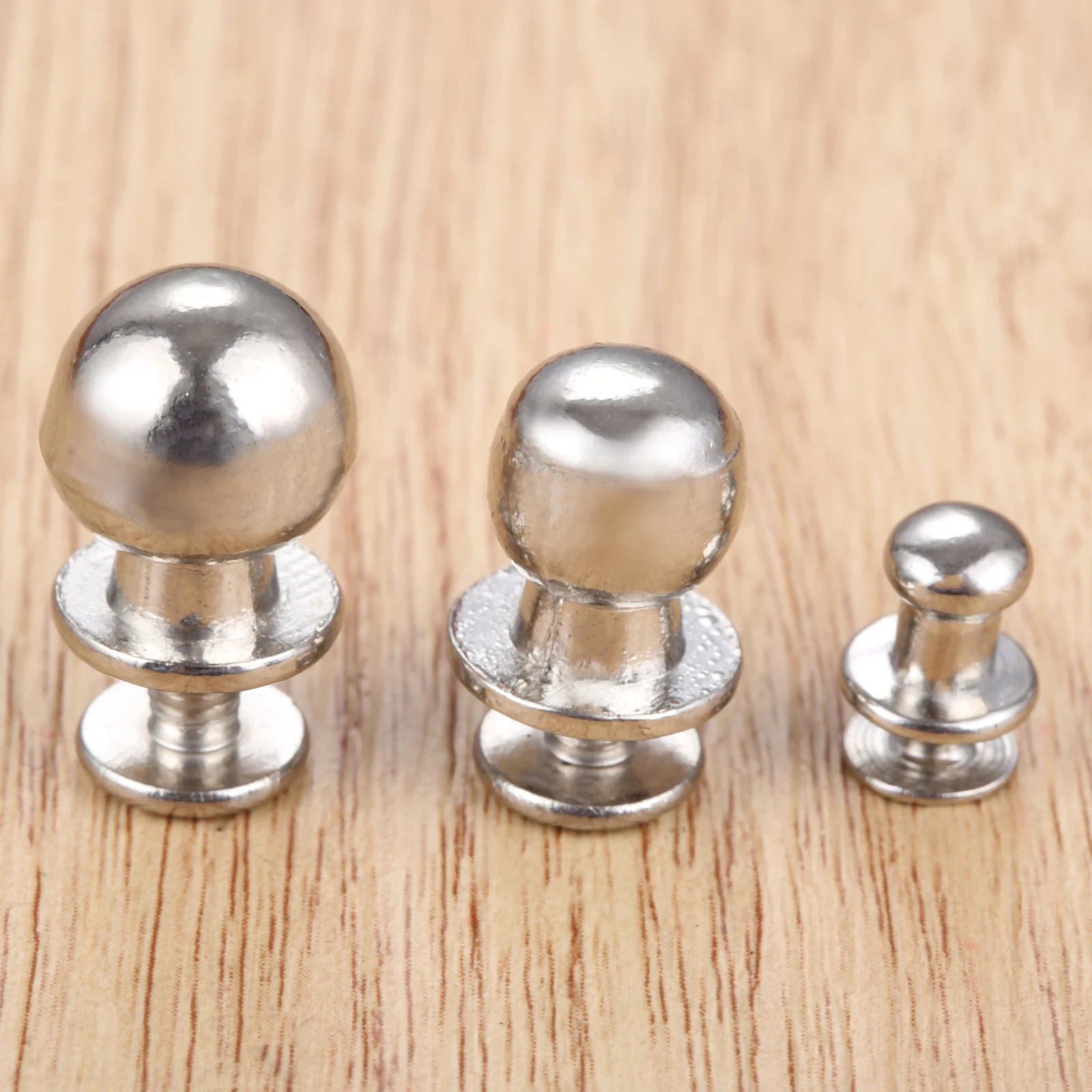 Furniture Knobs 5/10sets Mini Silver Knobs Round Handles Pulls For Drawer Cabinet Chest