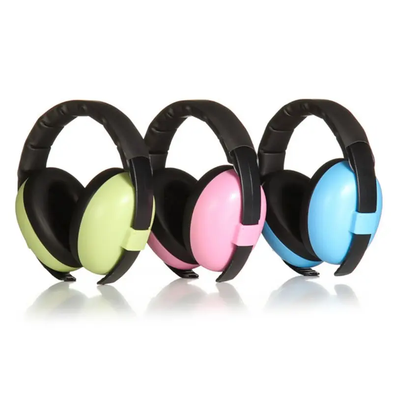 Child Baby Hearing Protection Safety Ear Muffs Kids Noise Cancelling Headphones