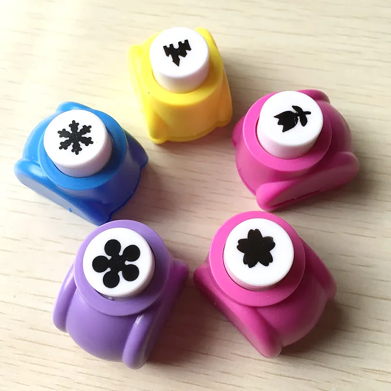 1Pcs Mini Scrapbook Punches Kid Child Paper Card Shaper Punch Printing Paper Handmade Cutter DIY Craft Tags Punch Hole Puncher scrapbook punches