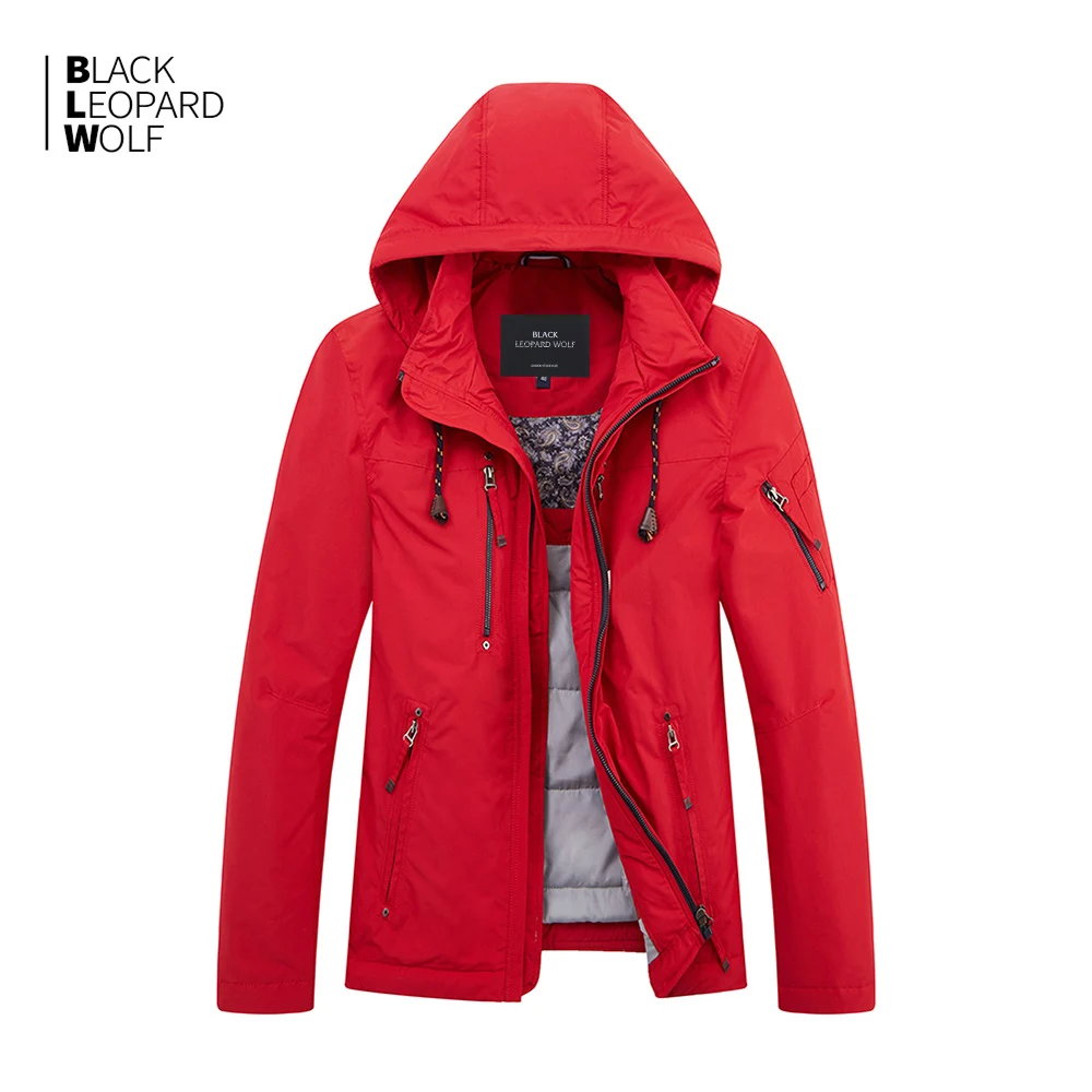 2309.33руб. 72% СКИДКА|Blackleopardwolf 2019 Новое поступление пуховик мужской  из плотного хлопка высокого качества повседневные парки зимняя куртка с капюшоном топ красный мужская мода MC 81063 on AliExpress 