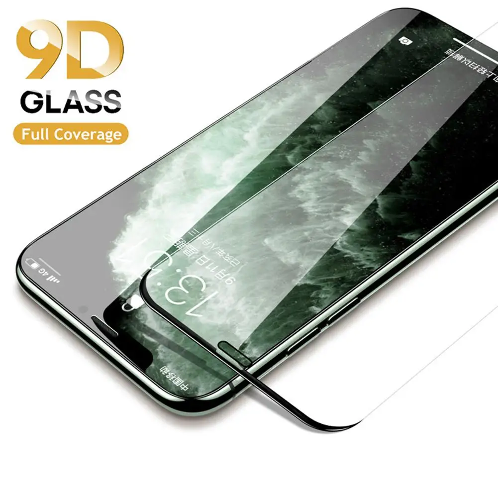 Защитная пленка 9H с защитой от царапин для iPhone 11 Pro Max XR 6 7 8 Plus | Мобильные телефоны