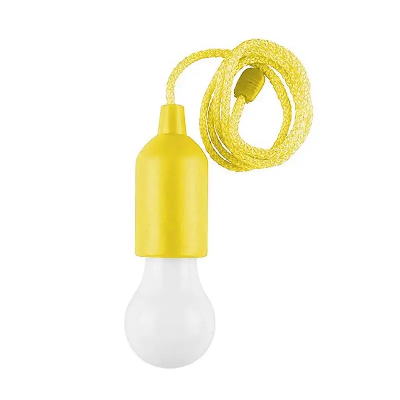 Светодиодный Подвесная лампа с питанием от батареи, красочные вытяжные лампочки, светодиодный подвесной светильник E27, внутреннее освещение, кухонная лампа 33 - Цвет корпуса: Цвет: желтый