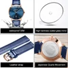 OLEVS Men's Watches Top Brand Luxury Waterproof Ultra Thin Date Clock Male Steel Strap Classic Quartz Watch Men Business Watches 6
