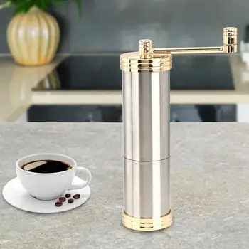 

Portable Stainless Steel Manual Coffee Grinder Coffee Bean Mill Grinding Tool for Home Office Tools