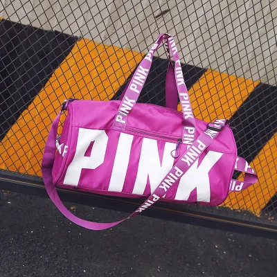 Большая вместительная спортивная сумка, Водонепроницаемая спортивная сумка для фитнеса, многофункциональная женская сумка через плечо - Цвет: PURPLE