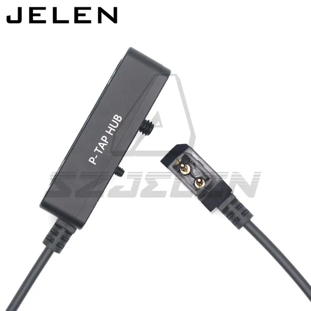 D-TAP to 3 D-tap Camera power  three way splitter D-TAP Distributor dtap splitter  Metal case ARRI LF Pin screw