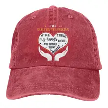 TSDFCDialysis Technician Should See My Heart Unisex Trendy Cowboy Casquette Adjustable Baseball Cap