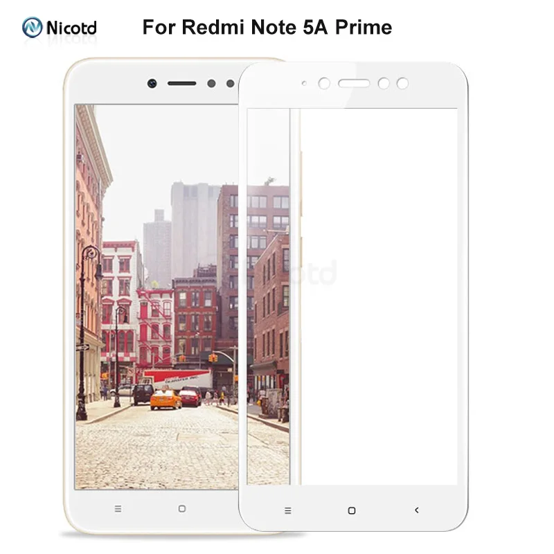 Full Cover Tempered Glass For Xiaomi Redmi Note 5 Pro Screen Protector for Redmi Note 5A Prime Protective Glass For Redmi 5 Plus — view 6