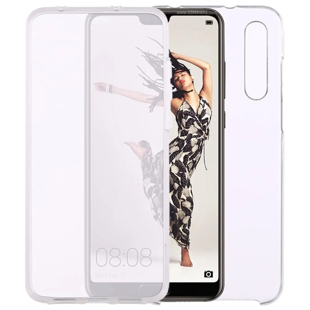 Чехол Haweel для телефона Huawei P20 / Pro 0 75 мм двухсторонний Ультратонкий Прозрачный