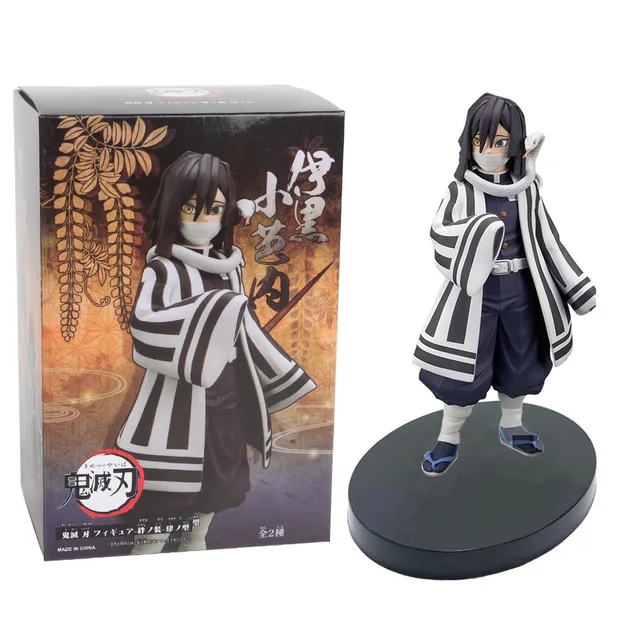 Anime Demon Slayer Figure Kamado Tanjirou Nezuko Action Figures PVC Model Toys Zenitsu Figurine Inosuke Kimetsu No Yaiba Figura Obanai With box