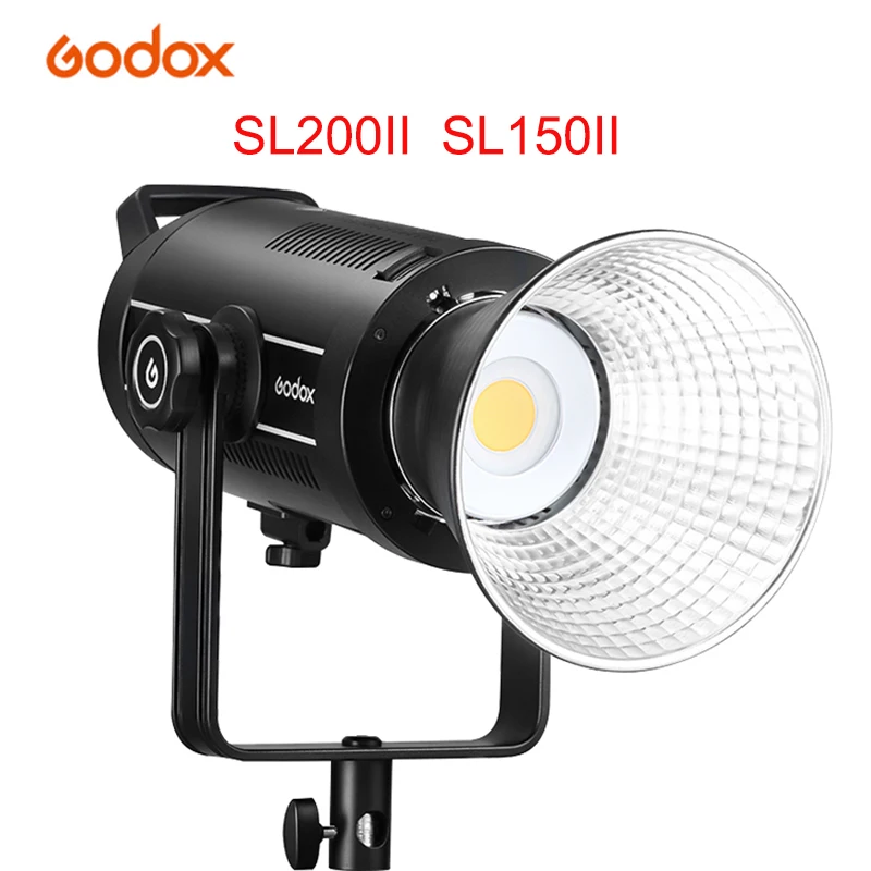 US $406.00 Godox SL150II SL 200II LED Video Light Photography Lights 5600K 150W 200W Wireless Remote Control For Studio Video Recording