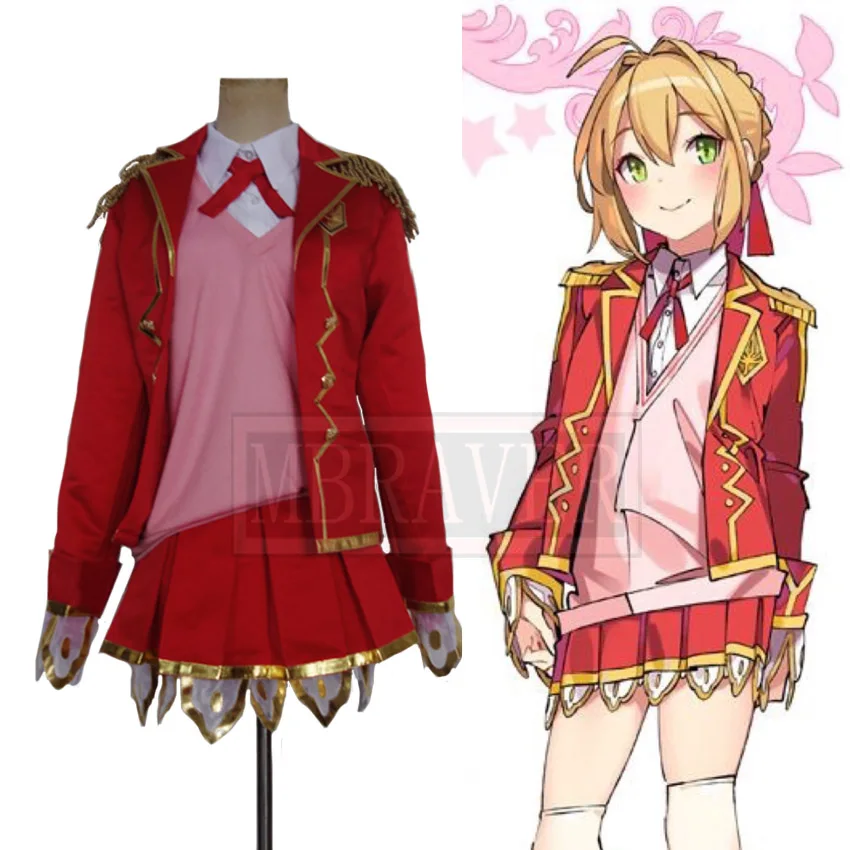 FGO Fate/Grand Order Fate/EXTRA Нерон Клавдий Цезарь аугус германикс студенческое платье