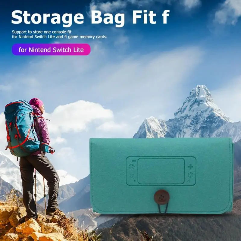 Водонепроницаемая игровая консоль войлочная сумка для хранения Защитный Чехол ударопрочный хорошая сумка для переноски для Nintendo Switch Lite консоль