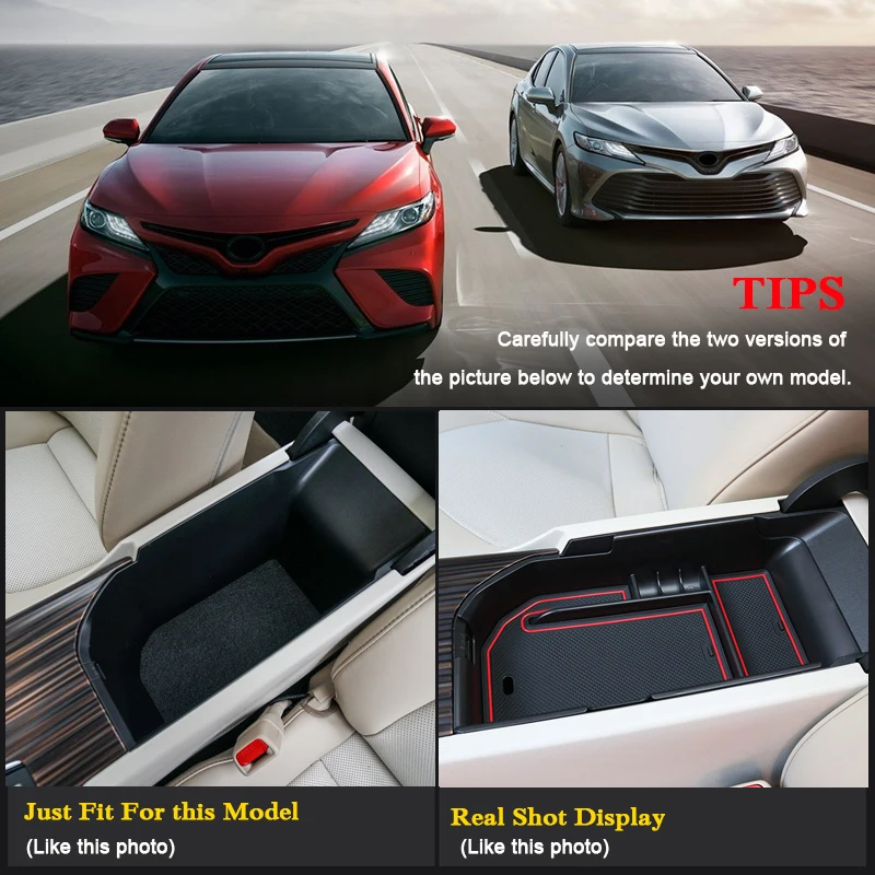 Автомобильный Стайлинг для Toyota XV70-Н. В. LHD Автомобильная центральная консоль подлокотник коробка для хранения крышка интерьерные авто аксессуары