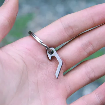 

New Mini Bottle Opener Keychain Tools Outdoor Camping Equipment Pocket Lightweight Tools