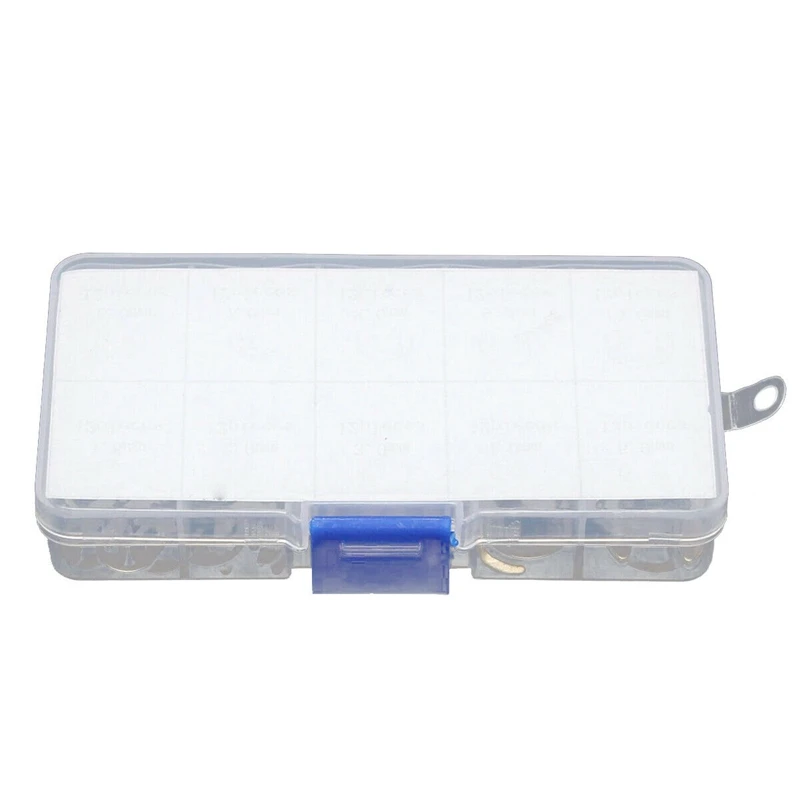 

Big deal 120Pcs 304 Stainless Steel E Clip Washer Assortment Kit Circlip Retaining Ring for Shaft Fastener M1.5-M10