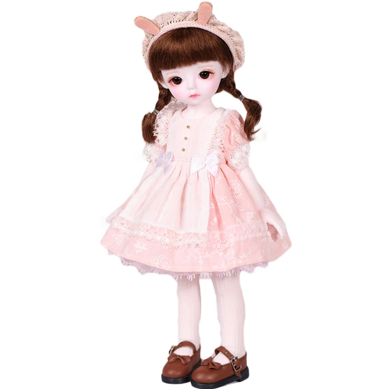 1/3 1/4 1/6 BJD кукла модное розовое платье одежда для Bjd куклы игрушки аксессуары