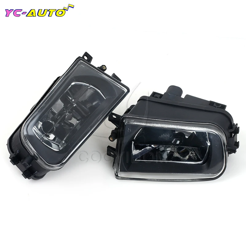 Car Light Fog Light Fog Lamp For BMW 5 Series E39 1995 1996- 2000 520 525 523 530 525li 535 523li Housing Lens Clear No Bulbs