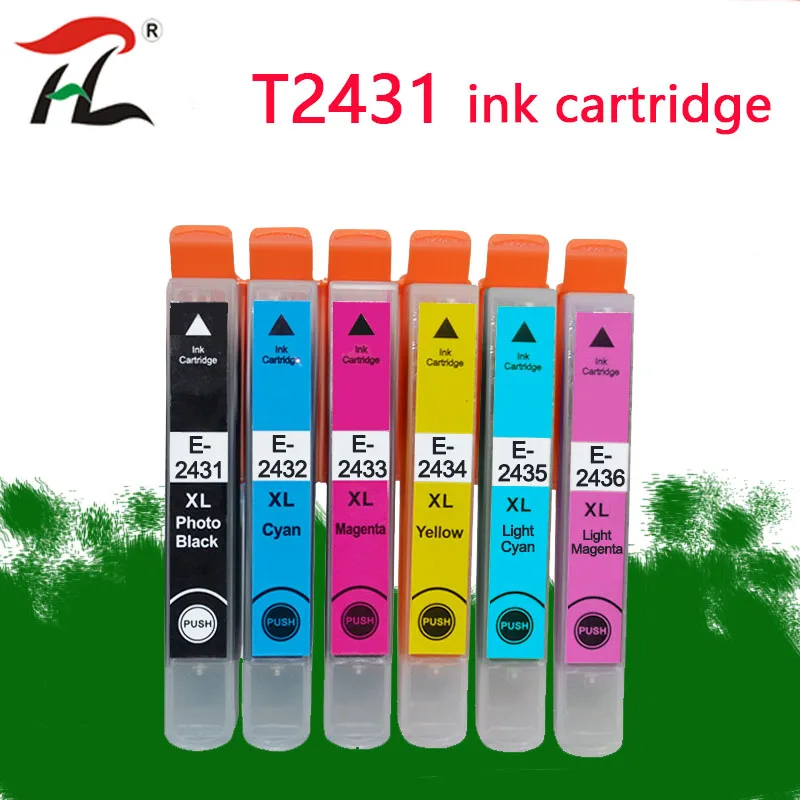 24XL T2431 2431XL чернильный картридж для принтера Epson Expression фото XP55 XP750 XP760 XP850 XP860 XP950 XP960